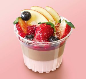 チョコレートを使用した、甘酸っぱい味わいのフレッシュカップが登場！