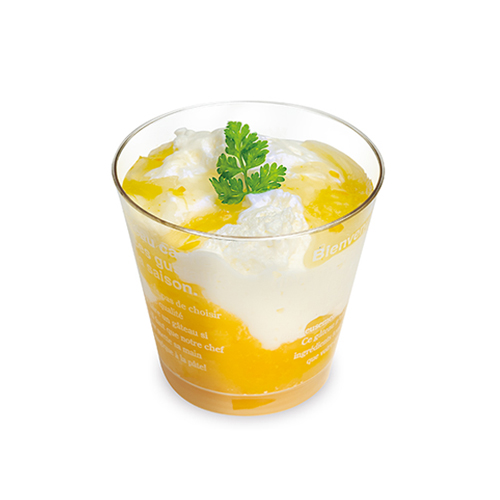 果実とヨーグルトのハーモニージュース 爽やかな香りと強い酸味が特徴